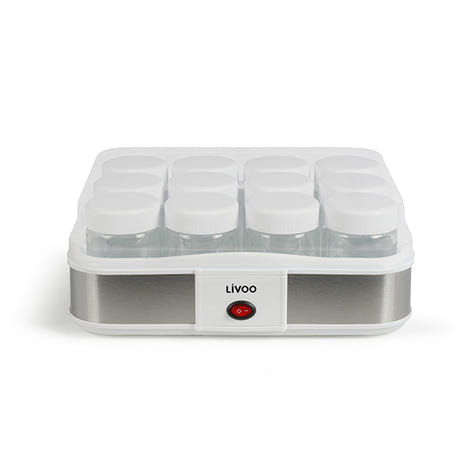 Yaourtière fromagère 12 pots DOP156 Livoo - Mathon - 1