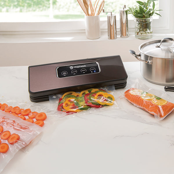 Appareil à emballer sous vide inox brossé 37 cm 150 W KCPSV60S Mathon - Mathon - 3
