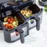 Friteuse à air chaud 2 paniers Dual Zone Bistro 8 L 3000 W Green pan - Mathon - 4