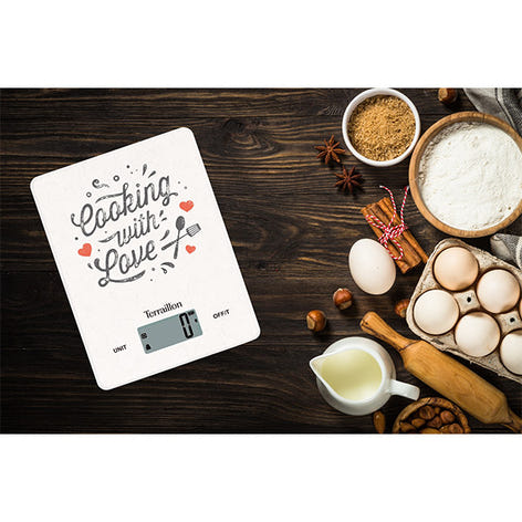 Balance de cuisine rechargeable 3 kg LCD Terraillon - Mathon - 2