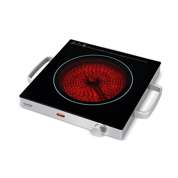 Plaque vitrocéramique 1 foyer 2000 W KCP.PV20000 Kitchen Chef Professional - Mathon