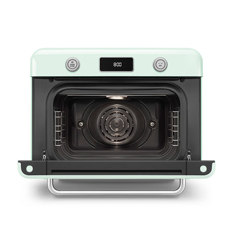 Mini four combiné vapeur 30 L 1800 W COF01PGEU Smeg - Mathon - 2