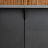 Modulo comptoir bar 80 cm gris cargo ENO - Mathon - 6