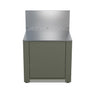 Meuble pour plancha coloris sauge Modulo ENO - Mathon - 1