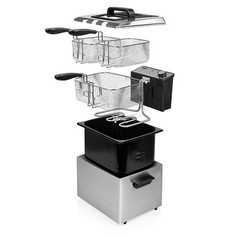 Friteuse 5 L - Habillage en acier Princess - Mathon - 2