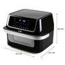 Friteuse à air Deli-Fryer 10L 1800W DO544FR  Domo - Mathon - 5