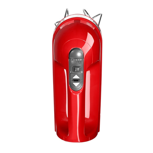 Batteur à main 9 vitesses empire 85 W 5KHM9212EER rouge Kitchenaid - Mathon - 4