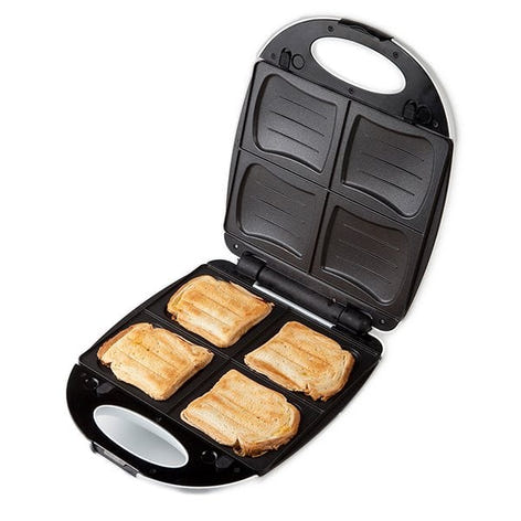 Appareil 4 gaufres et croque-monsieurs 1200 W DO9046C Domo - Mathon - 1