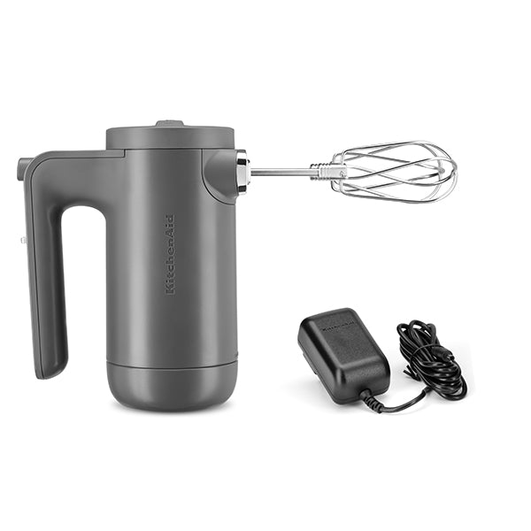 Batteur à main électrique sans fil 7 vitesses gris mat 5KHMB732EDG Kitchenaid - Mathon - 3