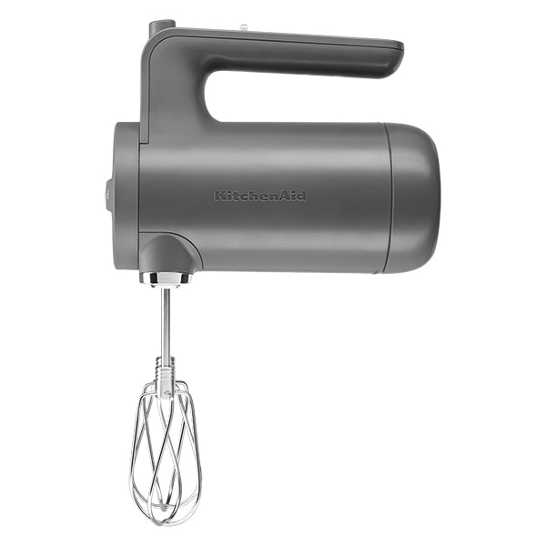 Batteur à main électrique sans fil 7 vitesses gris mat 5KHMB732EDG Kitchenaid - Mathon - 4