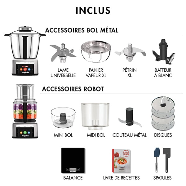 Robot cook expert Premium XL platine 18909 Magimix - Mathon - 4