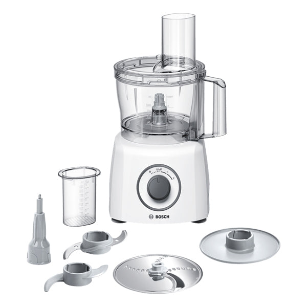 Robot de cuisine MultiTalent 3 800 W blanc MCM3100W Bosch - Mathon - 1