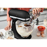 Robot pâtissier Artisan à tête inclinable 4,8 L 300 W noir truffe 5KSM175PSEBK Kitchenaid - Mathon - 2
