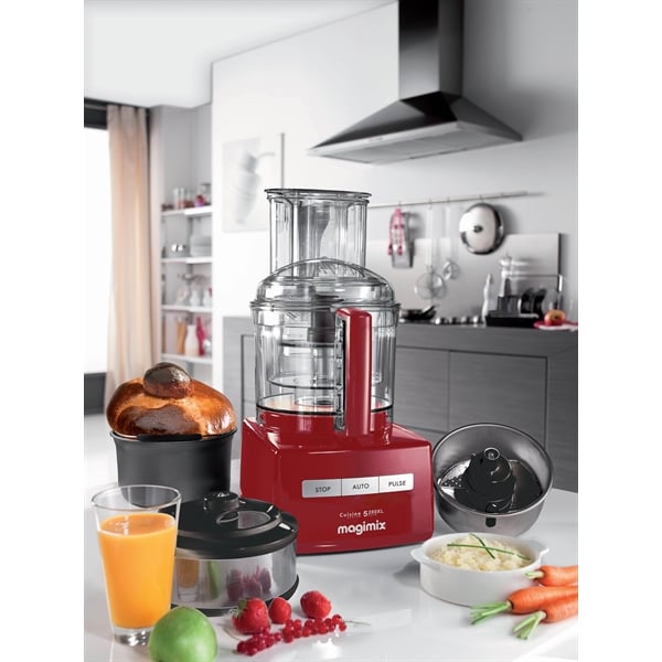 Robot multifonction CS 5200 XL PREMIUM Rouge 1100 W 18713F Magimix - Mathon - 2