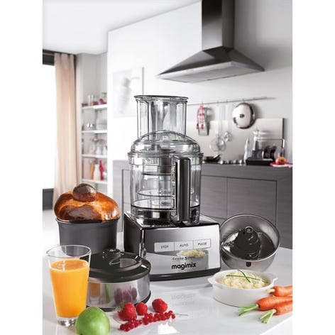 Robot multifonction CS 5200 XL PREMIUM Chrome brillant 1100 W 18715F Magimix - Mathon - 2