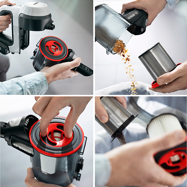 Aspirateur balai sans fil rechargeable Unlimited 7 blanc BBS711W Bosch - Mathon - 10