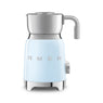 Chocolatière et mousseur de lait 500 W MFF11PBEU bleu azur Smeg - Mathon - 1