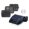 Gaufrier électrique 3 plaques Premium Gaufres® bleu abysse 1200 W Lagrange - Mathon - 1