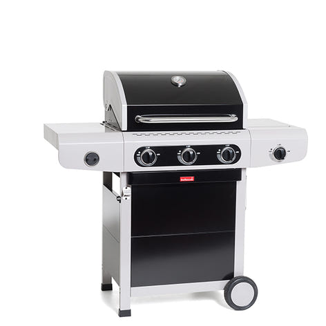 Barbecue au gaz Siesta 310 Black Barbecook - Mathon - 1