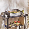 Lot plancha électrique Pro 50 noire avec spatule en inox et sa housse de protection Lagrange - Mathon - 2