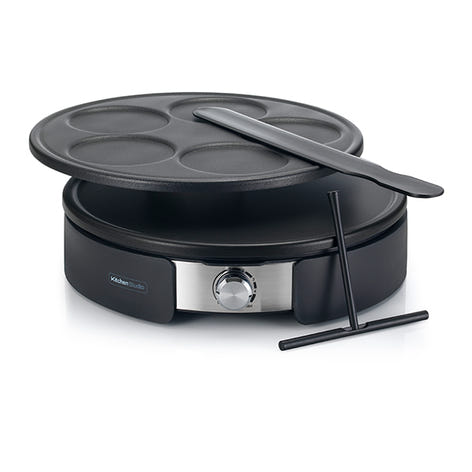 Crêpière électrique Format Pro KSLW-170F 1500 W Kitchen Chef Professional - Mathon - 1