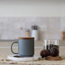 Tisanière mug Juliet en grès gris 300 ml   Ogo - Mathon - 2