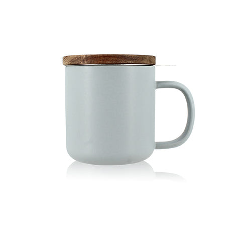 Tisanière mug Juliet en grès gris 300 ml   Ogo - Mathon - 1