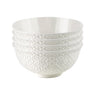 Lot 4 bols en céramique Jardin White 16 cm 0,70 L Ibili - Mathon - 2