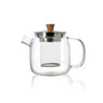 Théière Oscar en verre borosilicate et inox 0,55 L   Ogo - Mathon - 1