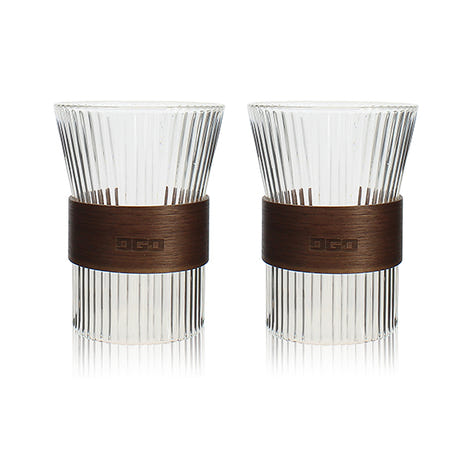 Set de 2 tasses Karl en verre borosilicate 325 ml  Ogo - Mathon