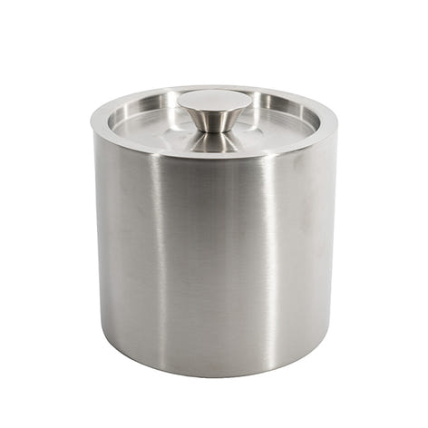 Seau à glace en acier inoxydable à double paroi 3 L Point Virgule - Mathon - 1