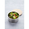 Lunch box ronde en inox 850 ml et couvercle en bambou Point Virgule - Mathon - 5