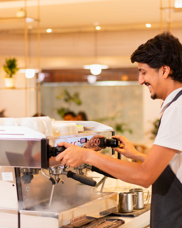 Coffee shop Inde Araku : académie de café de spécialité