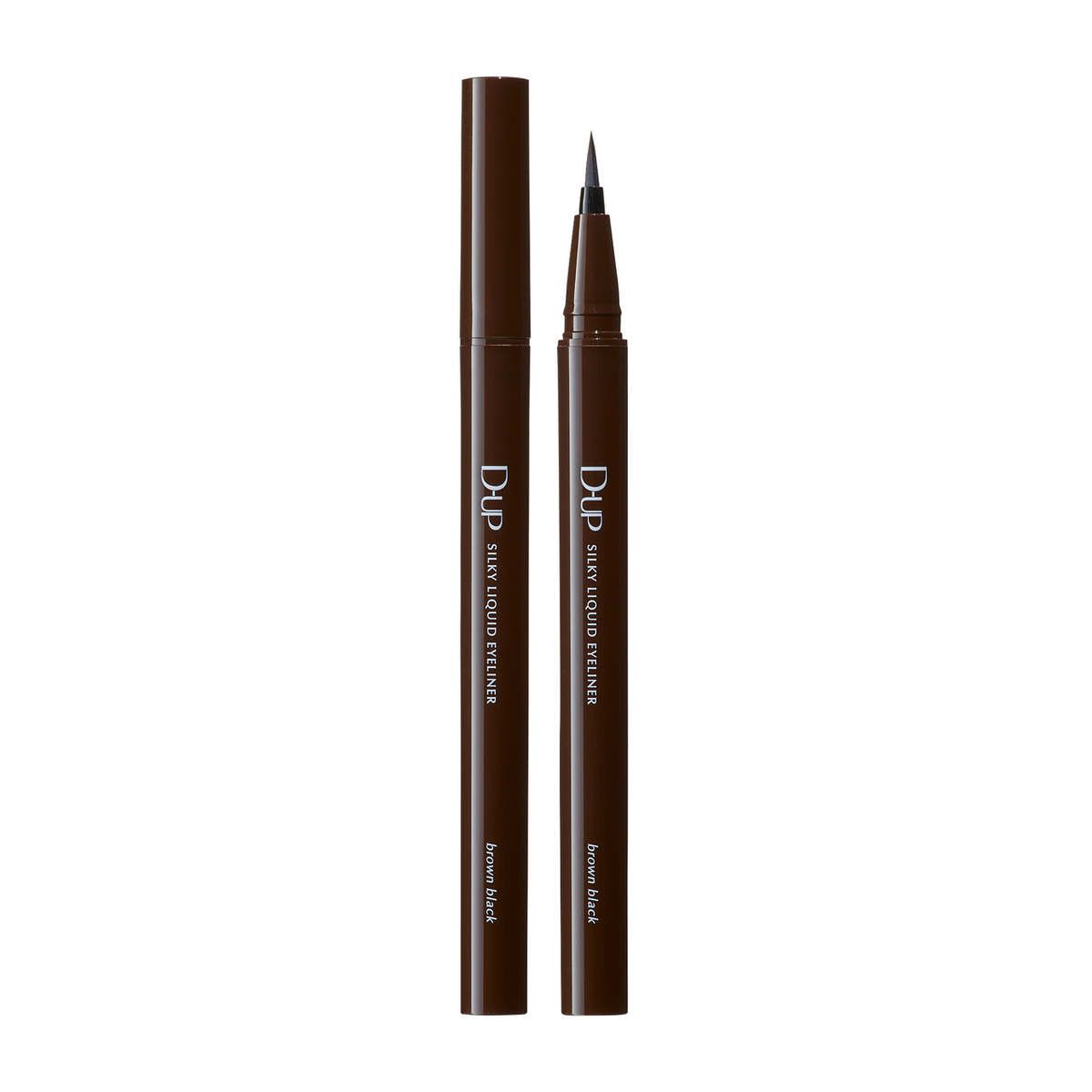 D-UP Silky Liquid Eyeliner Smooth Waterproof Brown Black Eyeliner