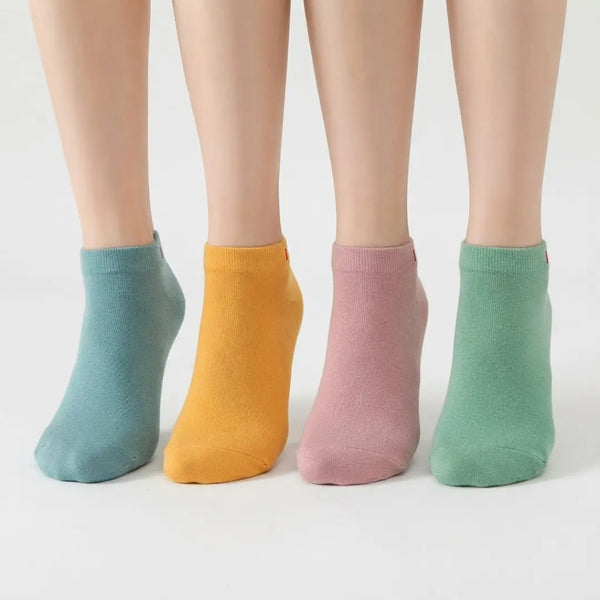 MinaFit Stretchy Soft Socks For Low-Top Sneakers One Size Socks 8.7-11.4"