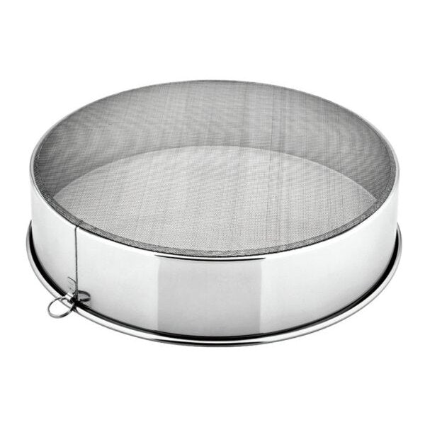 Fine Mesh Sieve 18-8 Stainless Steel Multipurpose Sifter Mesh #30