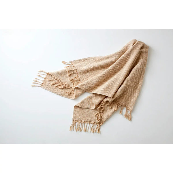 Orim Imabari Soft Cotton Gala Textile Shawl 29.9x65"