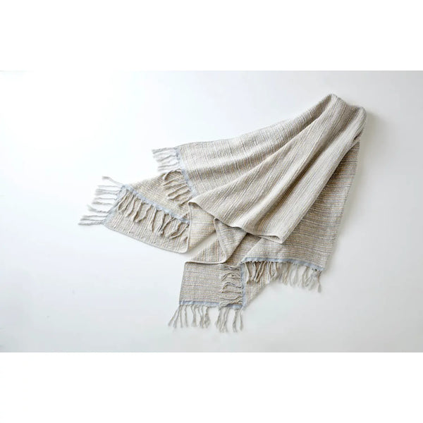 Orim Imabari Soft Cotton Gala Textile Shawl 29.9x65"