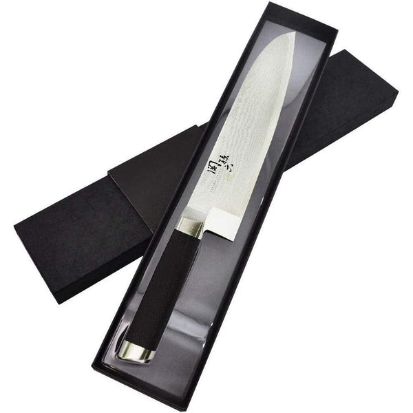 P-8-KAI-SEKSAN-5200-KAI Seki Magoroku Damascus Santoku Knife 165mm AE5200.jpg