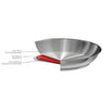 Sauteuse tout inox Strate sans manche 24 cm Cristel - Mathon - 5