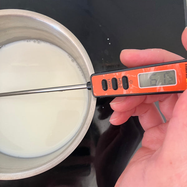 heating the milk 2