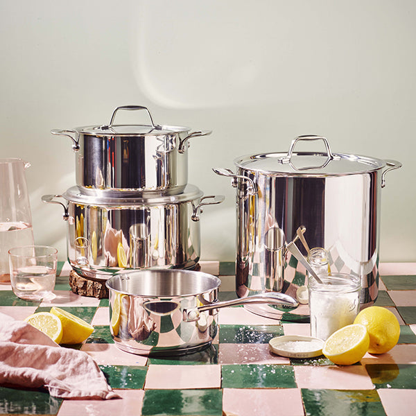 Faitout inox avec couvercle Chef 26 cm 7 L Beka - Mathon - 4