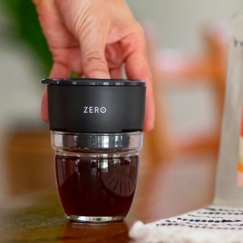 extraction avec la cafetière Trinity zero